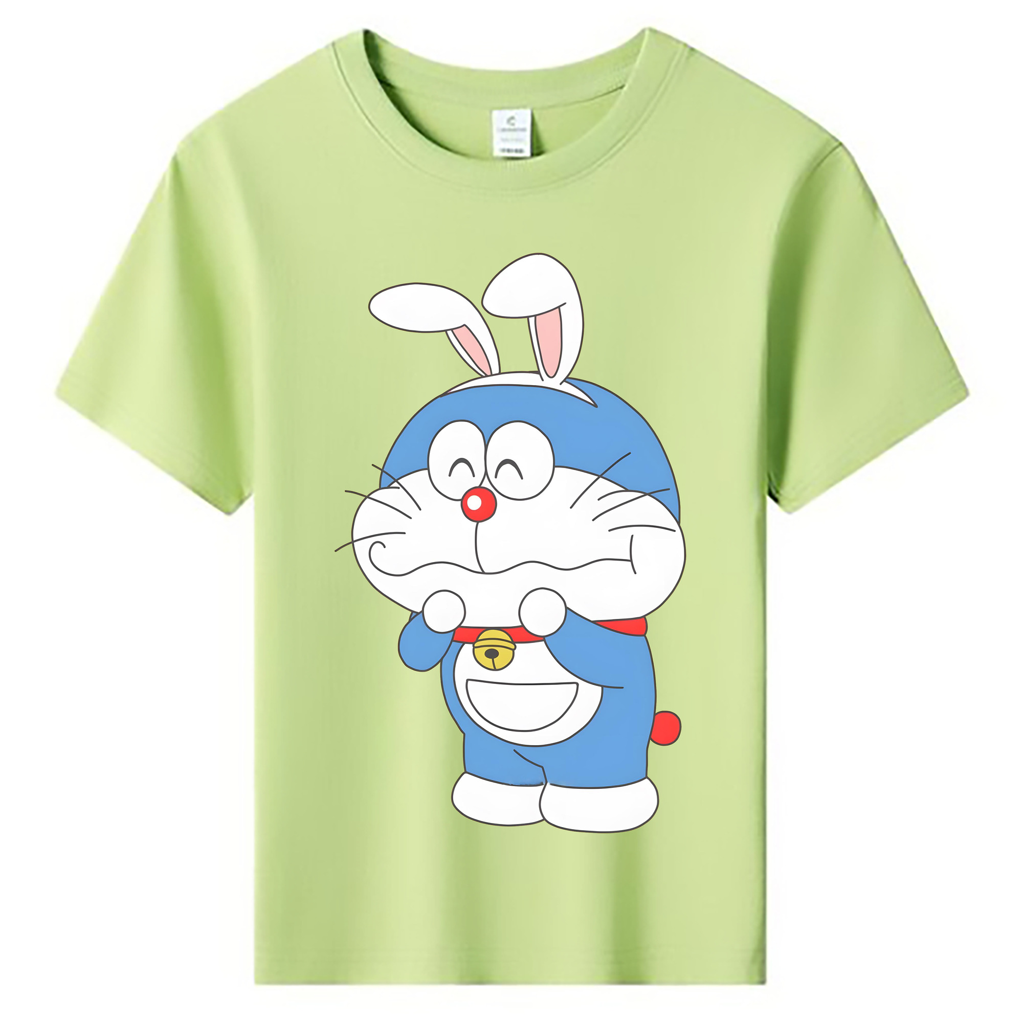 （画像用） ドラえもん Doraemon 綿100％キッズTシャツ（フロントプリント）